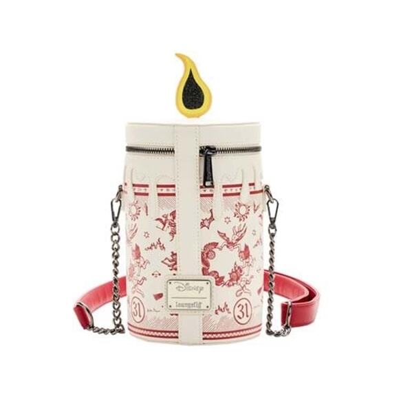 Hocus Pocus Black Flame Glow Candle Crossbody Bag